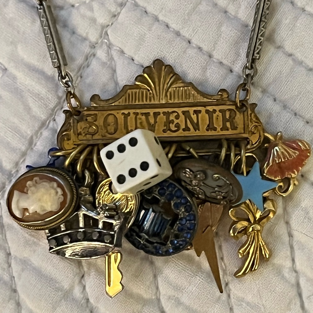 NECKLACE vintage Souvenir Handmade ONE OF A KIND - Picture 12 of 12
